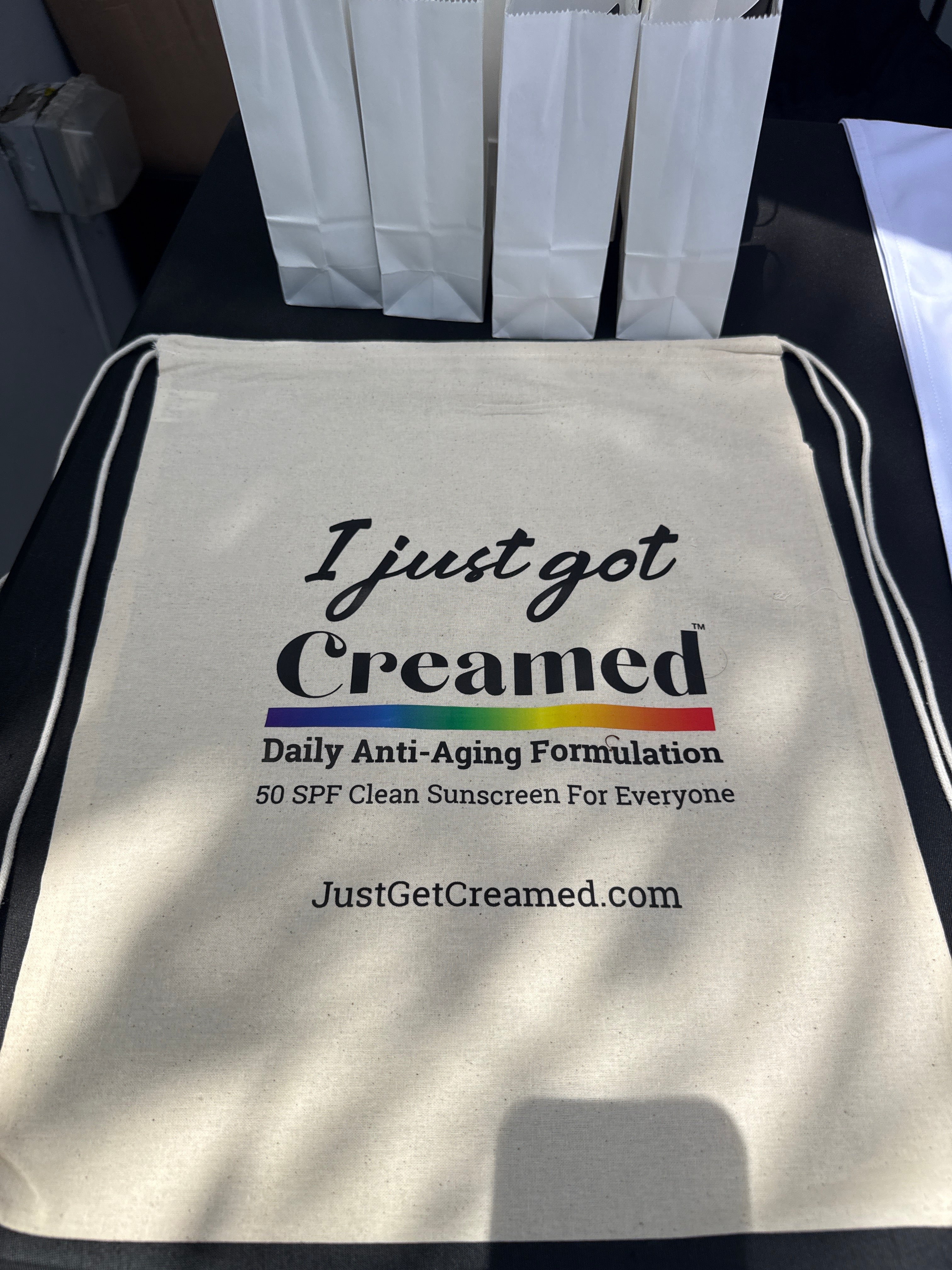 I Just Got Creamed String Bag